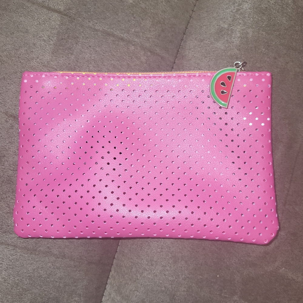 Pink Perforated MINI bag
